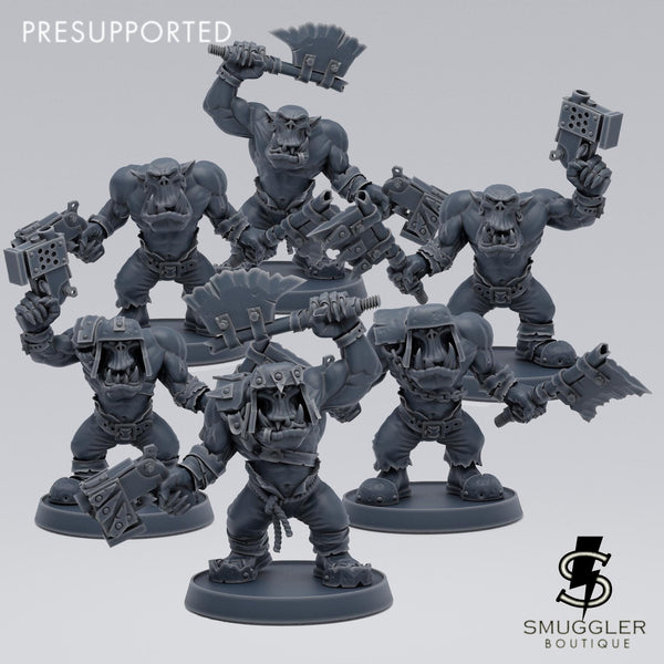 Orc Grunt Squad | Orc Boyz by Smuggler Boutique