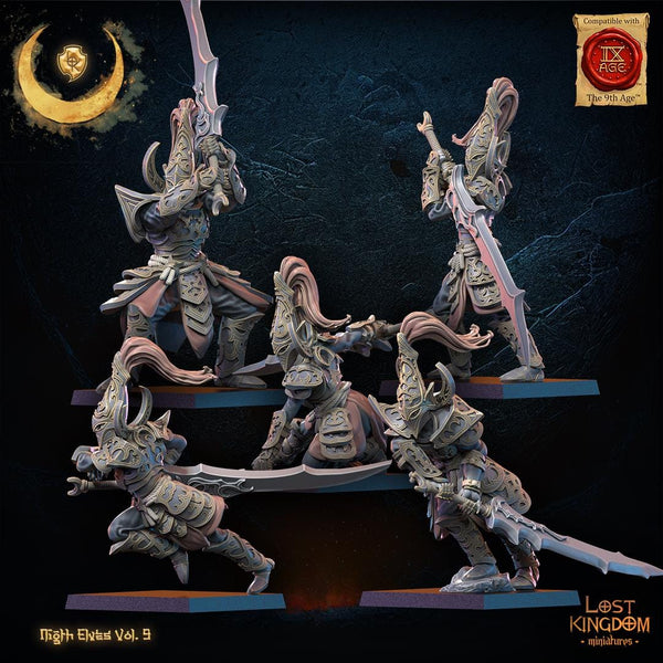 Night Elf Tsurugi Regiment  By Lost Kingdoms