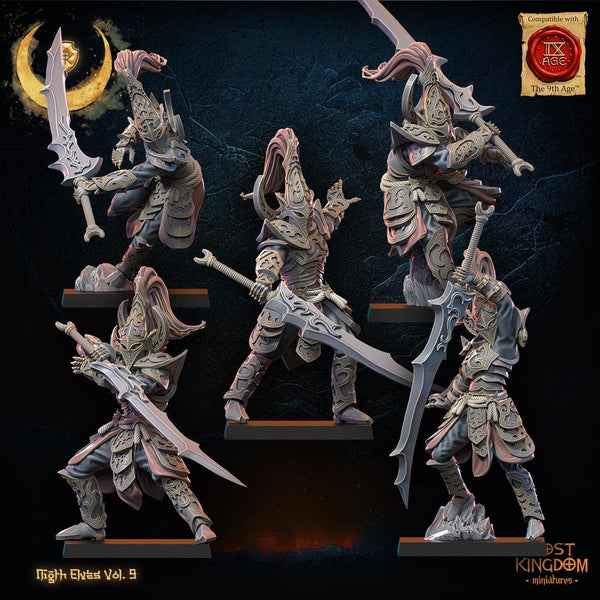 Night Elf Tsurugi Regiment  By Lost Kingdoms
