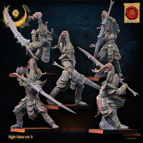 Night Elf Tsurugi Regiment  By Lost Kingdoms