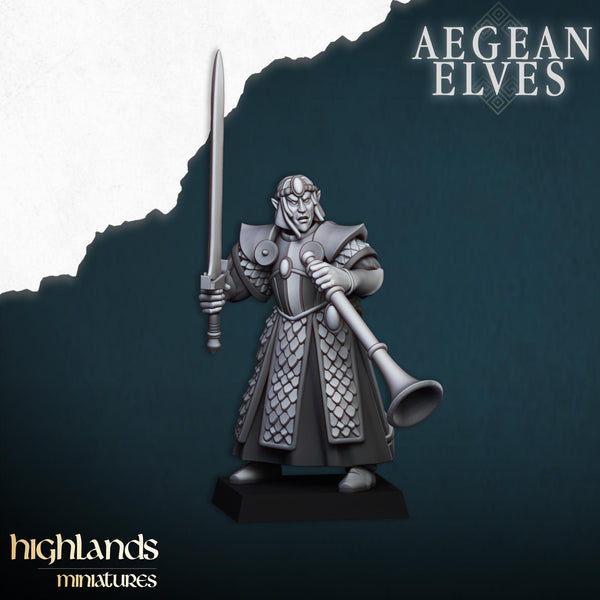 Aegean Elves Swords of Messara Regiment by Highlands Miniatures