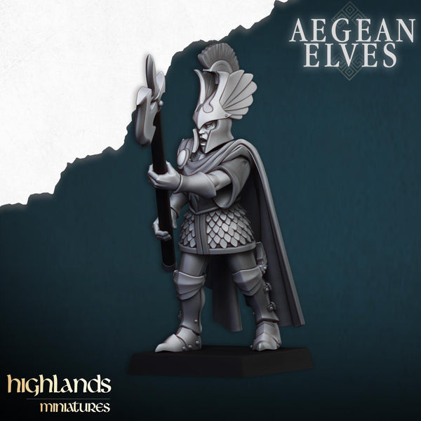 Aegean Elves Mycenean Guard Regiment by Highlands Miniatures