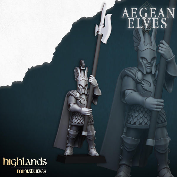 Aegean Elves Mycenean Guard Regiment by Highlands Miniatures