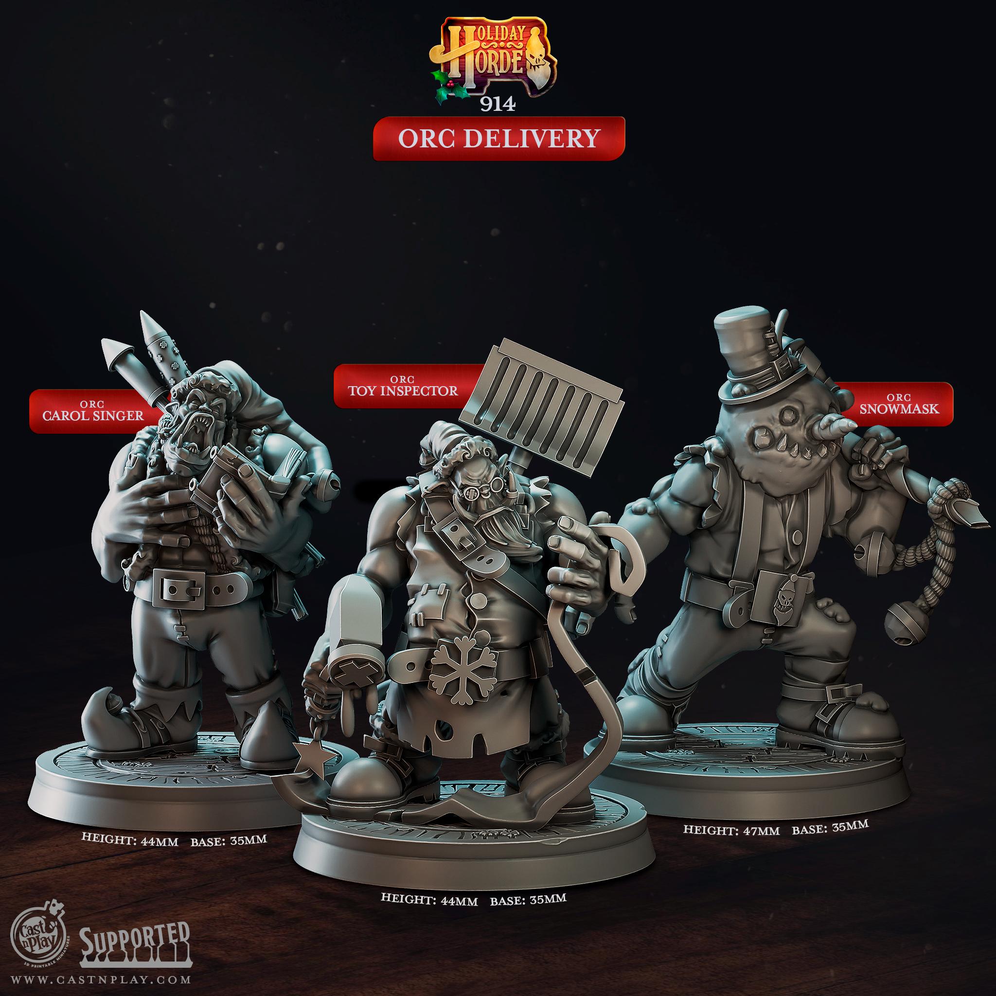 Orc Delivery by Cast N Play (Holiday Horde)