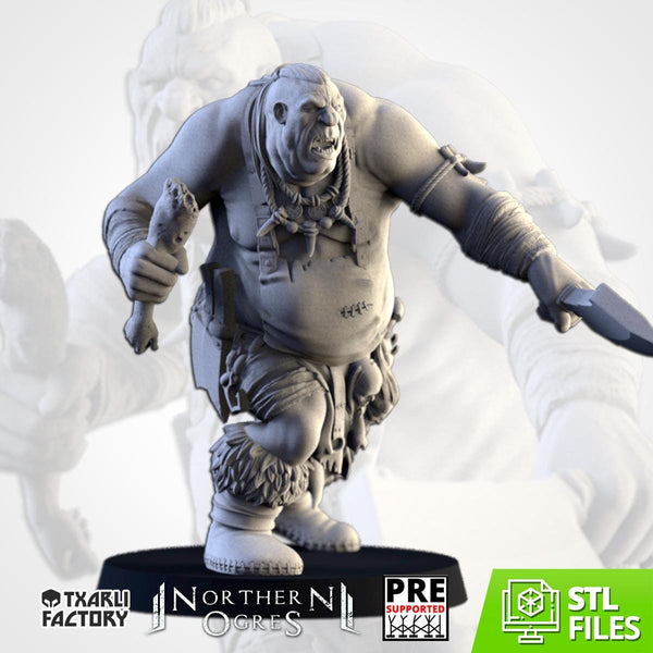 Northern Ogres - Ogre Butcher  by Txarli Factory