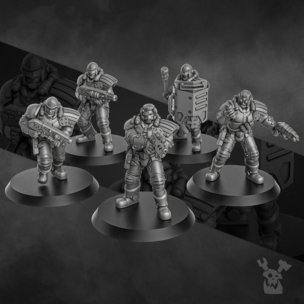 Metal militia brigade Part 1 by DakkaDakka