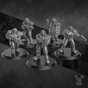 Metal militia brigade Part 1 by DakkaDakka