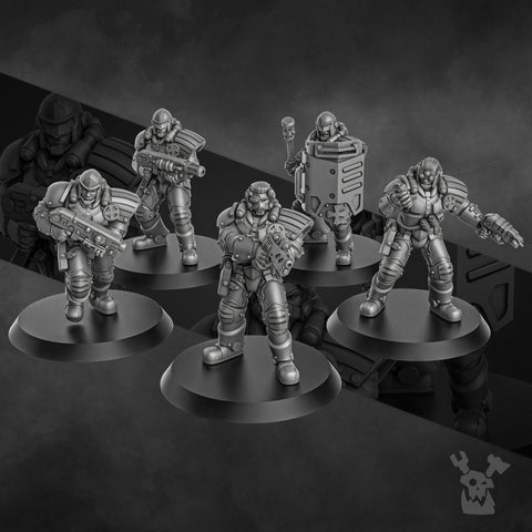Metal militia brigade Part 1 by DakkaDakka