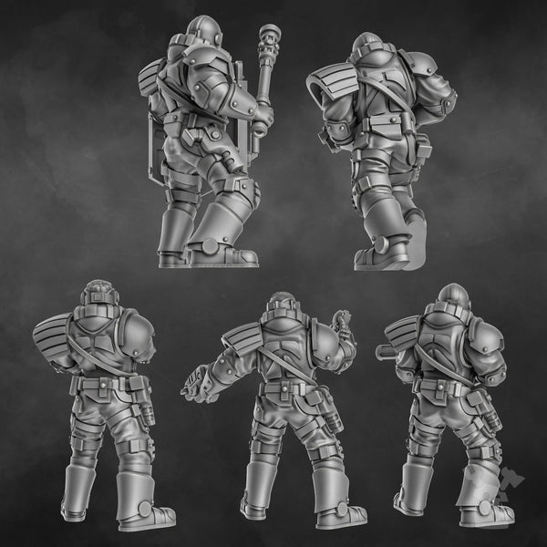 Metal militia brigade Part 1 by DakkaDakka