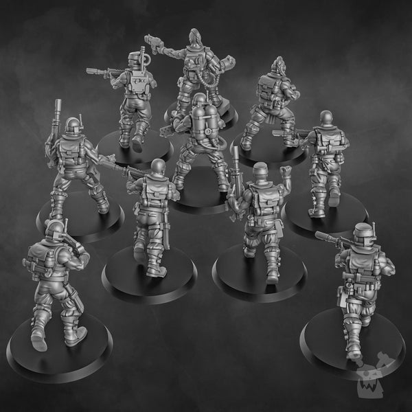 The Ork Slayers Squad  by DakkaDakka