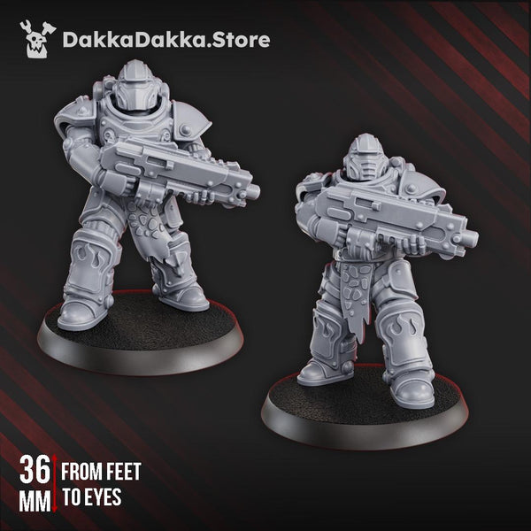 Ignisaurus Clan Warriors Tactical Squad by DakkaDakka