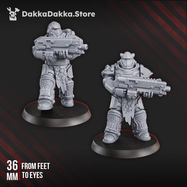 Ignisaurus Clan Warriors Tactical Squad by DakkaDakka