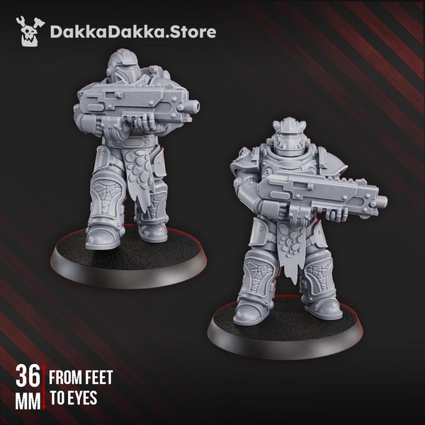 Ignisaurus Clan Warriors Tactical Squad by DakkaDakka