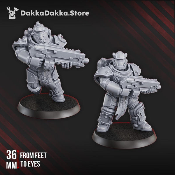 Ignisaurus Clan Warriors Tactical Squad by DakkaDakka