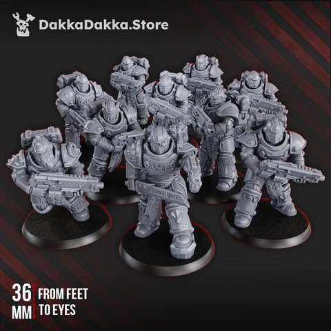 Ignisaurus Clan Warriors Tactical Squad by DakkaDakka
