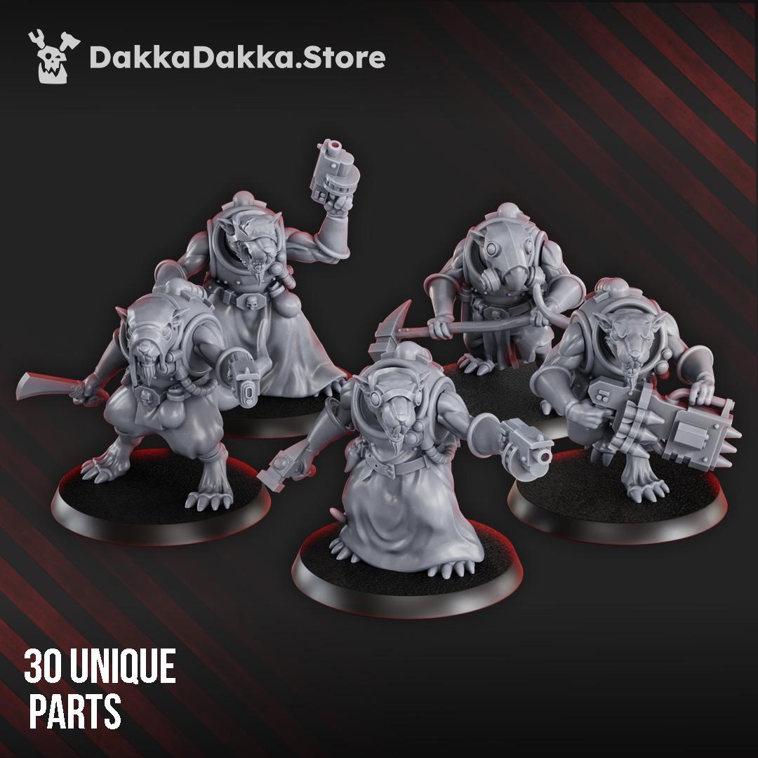 Swarm of Miner Rats Squad by DakkaDakka