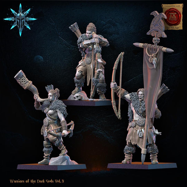 Warriors of the Dark Gods -  Barbarian Regiment by Lost Kingdom Miniatures