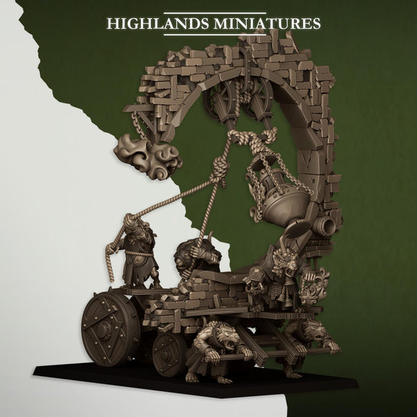 Sewer Vermin - Moving Sewer with Optional Bell / Censer by Highlands Miniatures