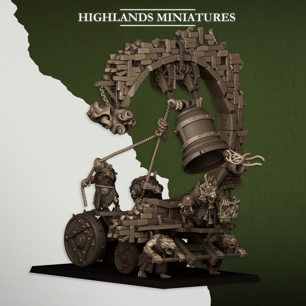 Sewer Vermin - Moving Sewer with Optional Bell / Censer by Highlands Miniatures