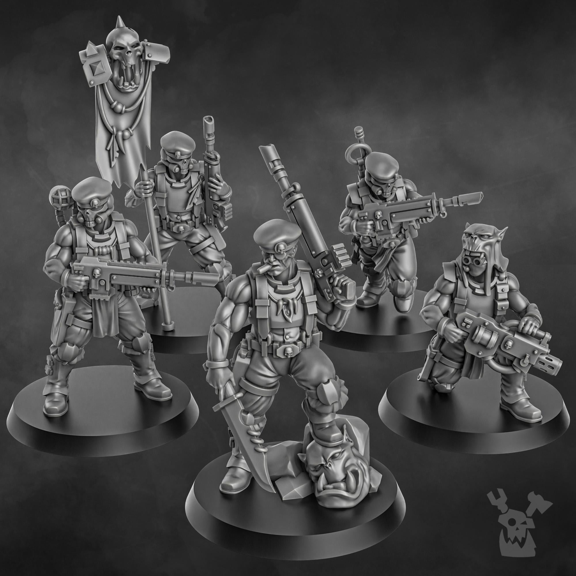 The Ork Slayers Squad  by DakkaDakka
