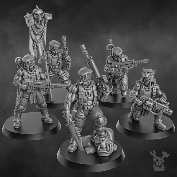 The Ork Slayers Squad  by DakkaDakka