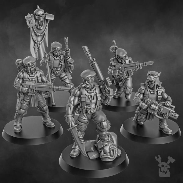 The Ork Slayers Squad  by DakkaDakka