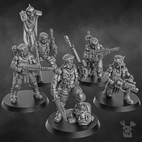 The Ork Slayers Squad  by DakkaDakka