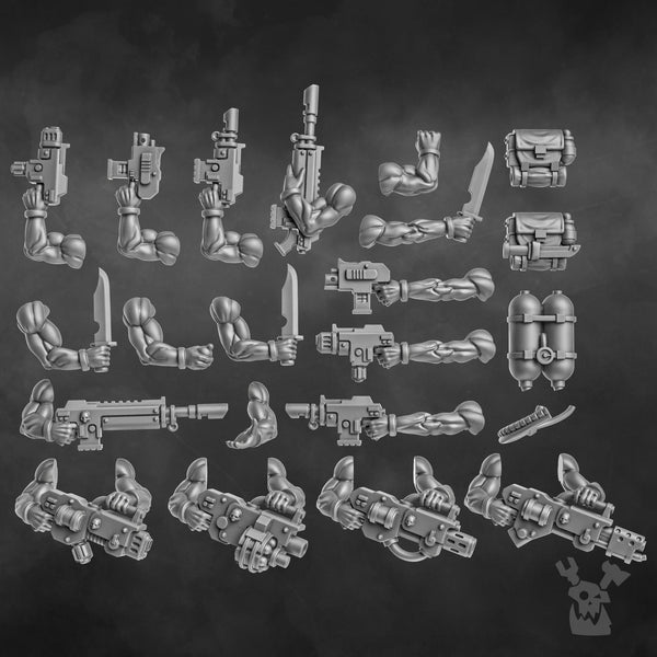 The Ork Slayers Squad  by DakkaDakka