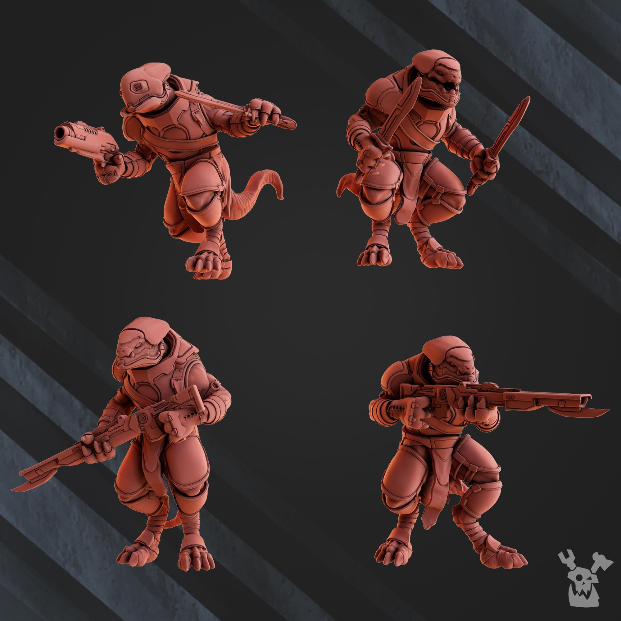 Primitive Hunters Tribe Squad by DakkaDakka