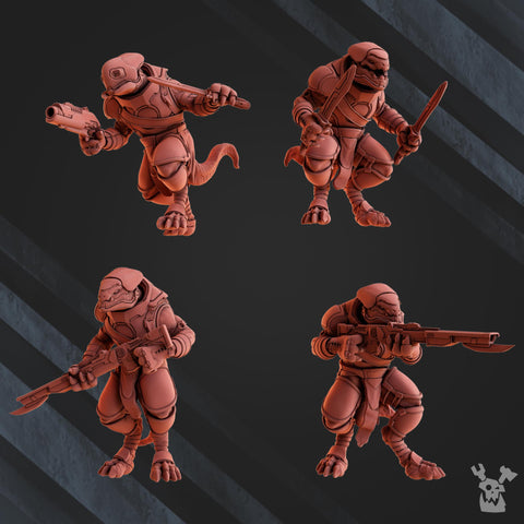 Primitive Hunters Tribe Squad by DakkaDakka