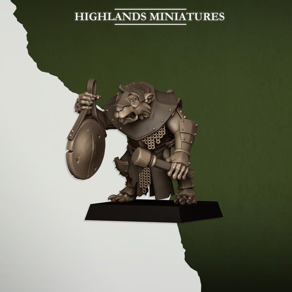 Sewer Vermin - Vermin Vanguard Unit by Highlands Miniatures