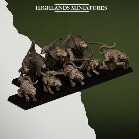 Sewer Vermin - Vermin Pastor by Highlands Miniatures