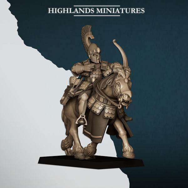 Aegean Sea Hippies With Bows unit  by Highlands Miniatures