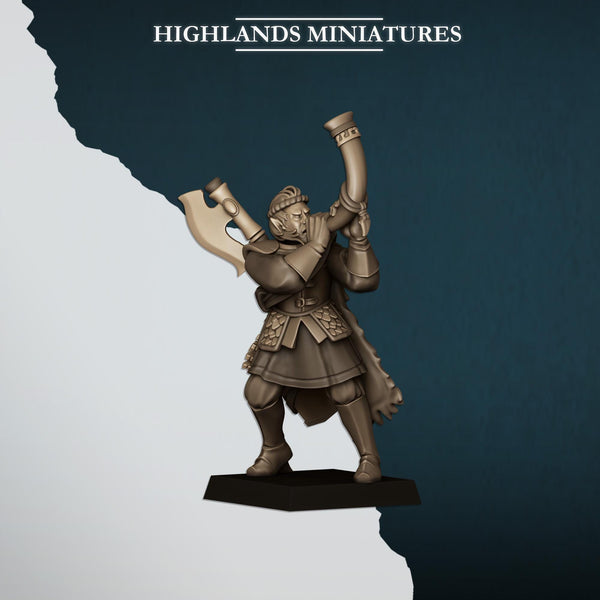 Aegean Nemean Lions With Bows Regiment by Highlands Miniatures