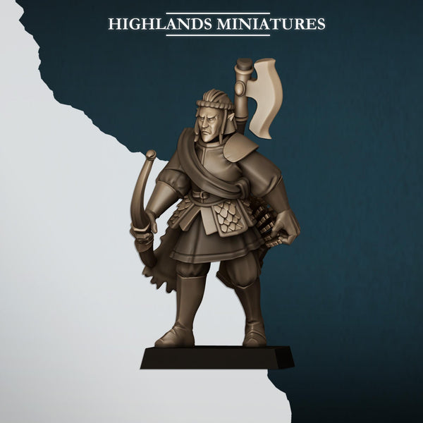 Aegean Nemean Lions With Bows Regiment by Highlands Miniatures