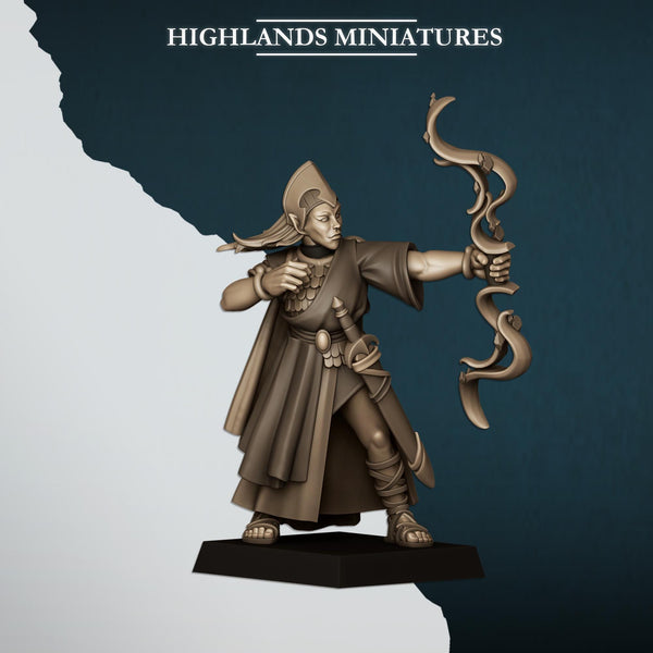 Aegean Maids With Bows by Highlands Miniatures