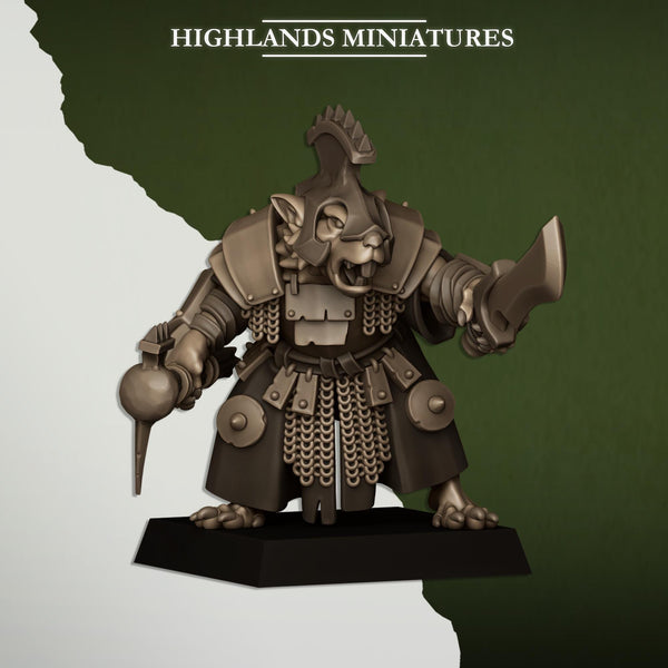 Sewer Vermin - Vermin Lord by Highlands Miniatures