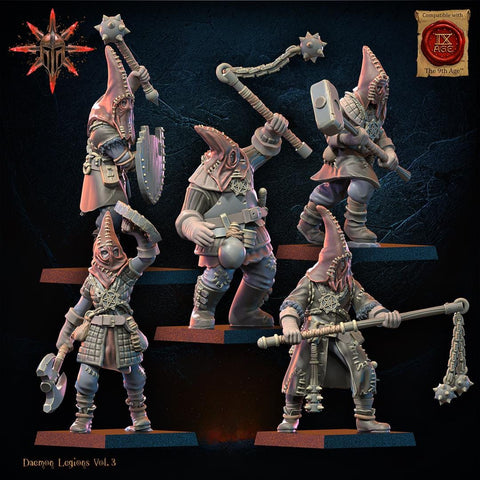 Daemon Legions - Cultist Unit  by  Lost Kingdom Miniatures