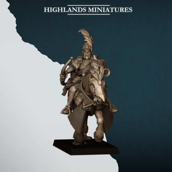 Aegean Sea Hippies With Bows unit  by Highlands Miniatures