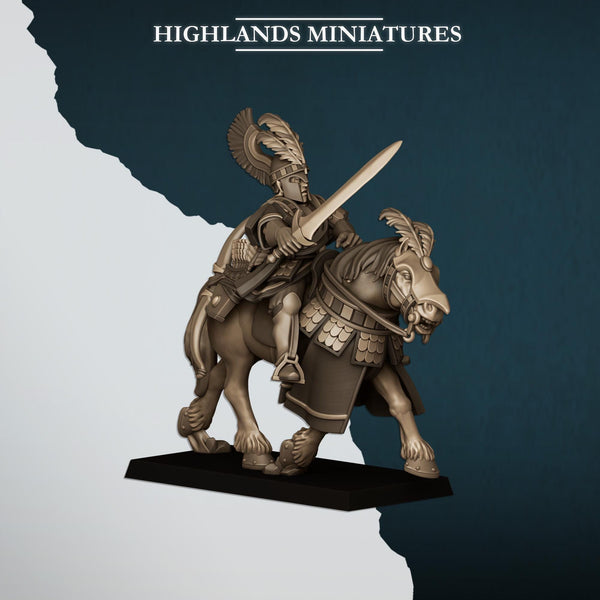 Aegean Sea Hippies With Bows unit  by Highlands Miniatures