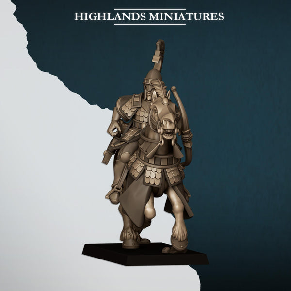 Aegean Sea Hippies With Bows unit  by Highlands Miniatures