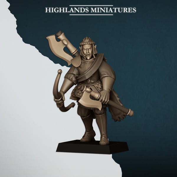 Aegean Nemean Lions With Bows Regiment by Highlands Miniatures