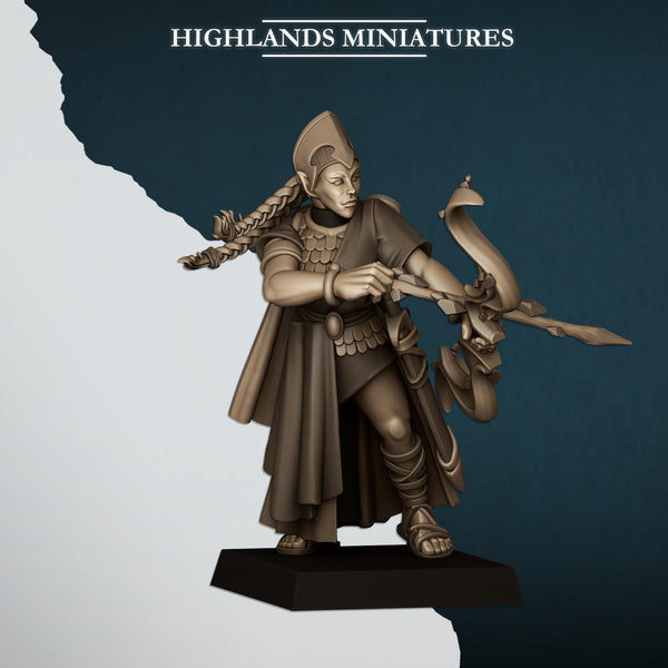 Aegean Maids With Bows by Highlands Miniatures