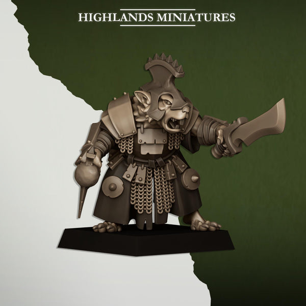 Sewer Vermin - Vermin Lord by Highlands Miniatures