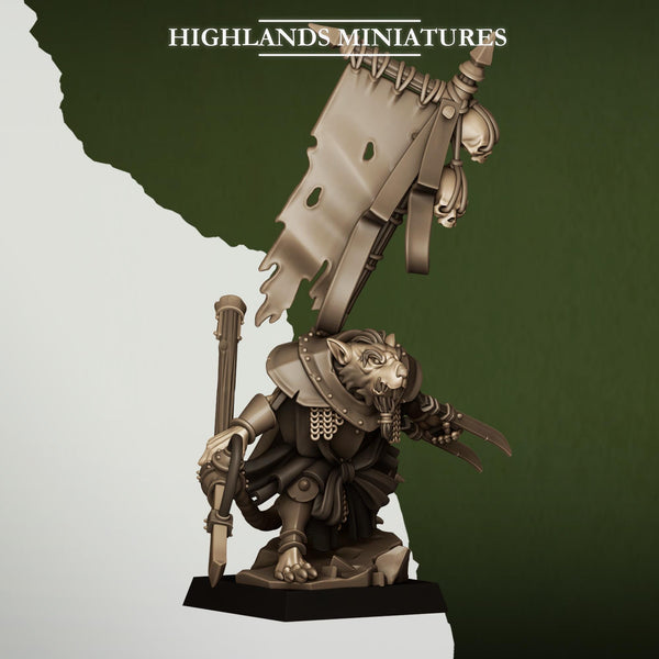 Sewer Vermin - Vermin Warlord by Highlands Miniatures