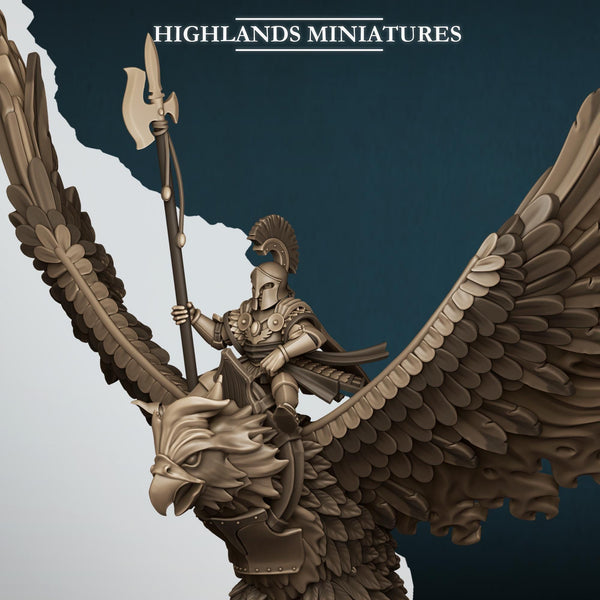 Aegean Elves  Fire Phoenix by Highlands Miniatures