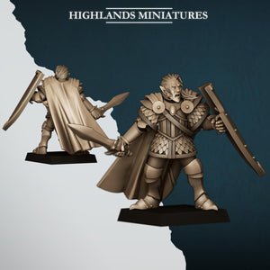 Aegean Elf Princess on foot by Highlands Miniatures