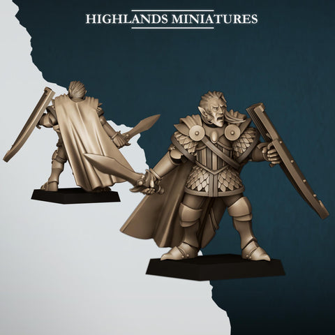 Aegean Elf Princess on foot by Highlands Miniatures