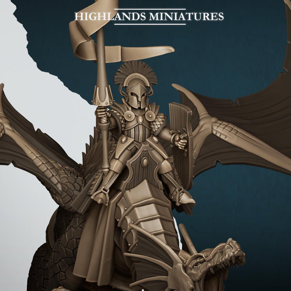 Aegean Elves  Fire Phoenix by Highlands Miniatures
