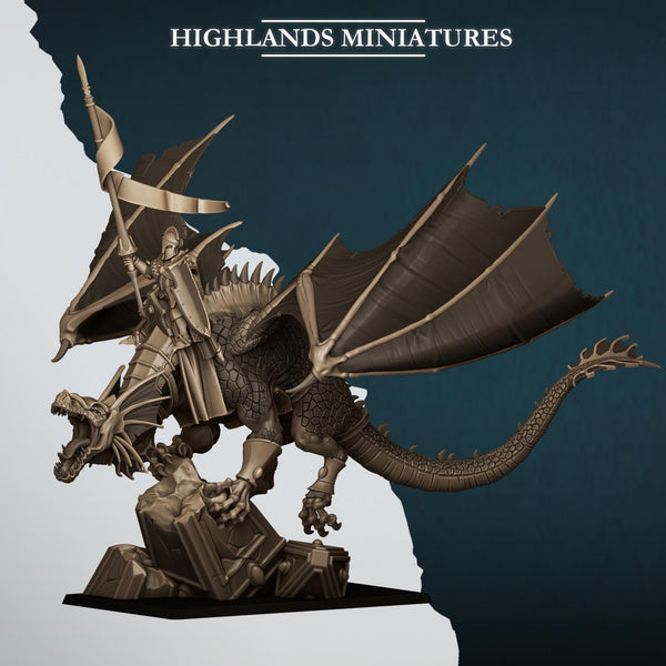 Aegean Elves  Fire Phoenix by Highlands Miniatures